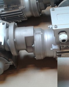 Worm Gear 200:1 0.37Kw f/shutter M&M